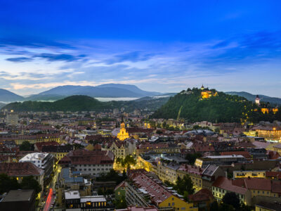 Dachlandschaft Graz © Graz Tourismus, Harry Schiffer