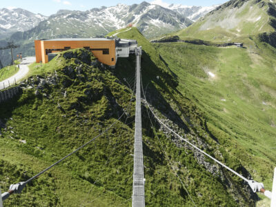 Haengebruecke Stubnerkogel Bergstation (C) Gasteiner Bergbahnen, Marktl Photography-11228