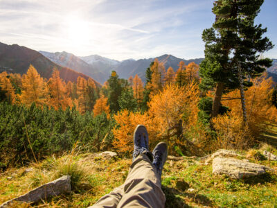 Wandern im Herbst Pause auf den Bergen in Gastein (c) Gasteinertal Tourismus GmbH, Marktl (5)