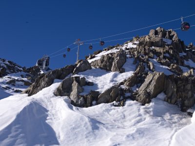 Pitztaler Gletscherbahn Trasse Bergstation Wildspitzbahn © Daniel Zangerl