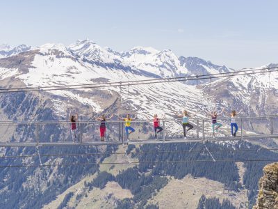 Neben Einheiten in Hotel gibt es viele Kurse auch unter freiem Himmel mit Blick in die Berge. © Gasteinertal Tourismus GmbH Neben Einheiten in Hotel gibt es viele Kurse auch unter freiem Himmel mit Blick in die Berge. © Gasteinertal Tourismus GmbH