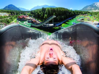 Bei allen MTB-Touren der AREA 47 ist der Eintritt in die water AREA inklusive. © AREA 47 Bei allen MTB-Touren der AREA 47 ist der Eintritt in die water AREA inklusive. © AREA 47