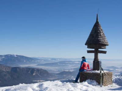 Dreiländereck im Winter. © Franz Gerdl, Region Villach Tourismus
