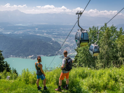 Gerlitzen Alpe und die Kanzelbahn. © Region Villach Tourismus, Michael Stabentheiner