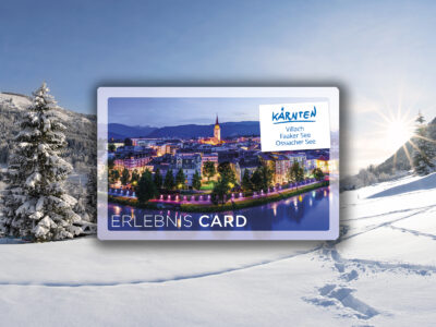 Winter Erlebnis CARD. © Region Villach Tourismus, Arthur Mrsel