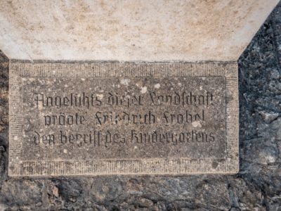 Der erste Kindergarten wurde 1840 in Bad Blankenburg von Friedrich Fröbel gegründet. © Dominik Ketz