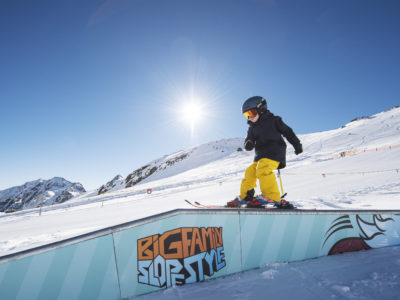 Der Stubaier Gletscher gilt als besonders familienfreundlich. © Andre Schoenherr, Stubaier Gletscher