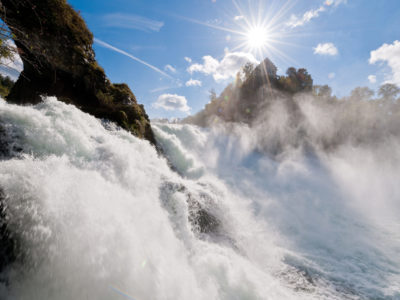Rheinfall Mittelfelsen © Robert Bösch