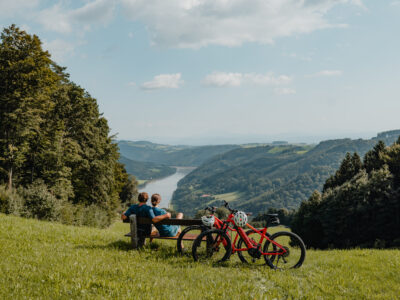 Eine Pause einzulegen lohnt sich immer; © WGD Donau Oberösterreich Tourismus GmbH, CM Visuals