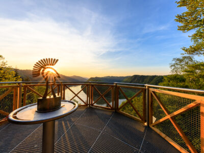 Der Römerblick auf die Donauschlinge; © WGD Donau Oberösterreich Tourismus GmbH, Kaindlstorfer