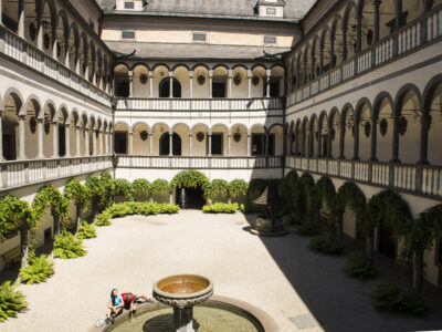 Der wunderschöne Innenhof von Schloss Greinburg ©WGD Donau Oberösterreich Tourismus GmbH, Erber