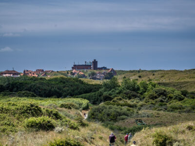 Blick auf das Dorfzentrum Juist. © Kurverwaltung Juist. Lars Wehrmann