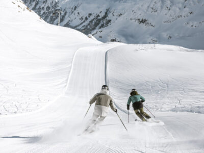Skifahren auf dem Kaunertaler Gletscher. © TVB Tiroler Oberland, Rudi Wyhlidal
