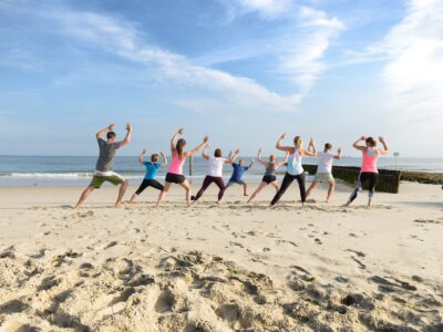 Strandsport auf Wangerooge. © Kees van Surksum Strandsport auf Wangerooge. © Kees van Surksum