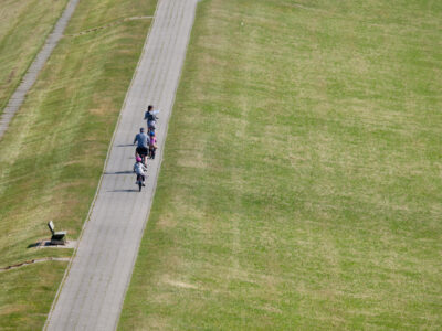 Radfahren auf Wangerooge. © Kees van Surksum Radfahren auf Wangerooge. © Kees van Surksum