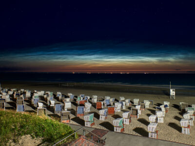 Nachtleuchten auf Wangerooge. © Kees van Surksum Nachtleuchten auf Wangerooge. © Kees van Surksum