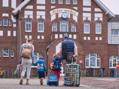 Anreise nach Wangerooge. © Kees van Surksum Anreise nach Wangerooge. © Kees van Surksum