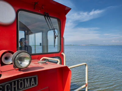 Anreise nach Wangerooge. © Kees van Surksum Anreise nach Wangerooge. © Kees van Surksum
