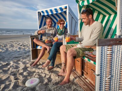 Strand auf Wangerooge. © Kees van Surksum Strand auf Wangerooge. © Kees van Surksum