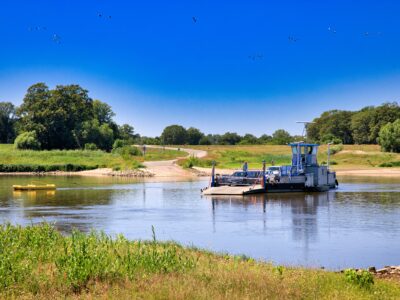 Elbfähre Sandau in der Altmark. © IMG Sachsen-Anhalt mbH/Christian von Polentz