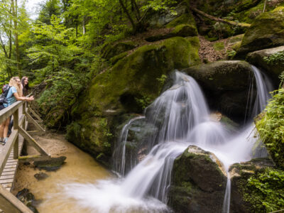 Wolfsschlucht in Bad Kreuzen © Tourismusverband Donau Oberösterreich, Kuscheiart