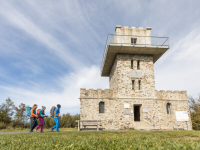 Die Aussichtswarte Geschriebenstein am alpannonia®. © Wiener Alpen in Niederösterreich; Martin Fülöp