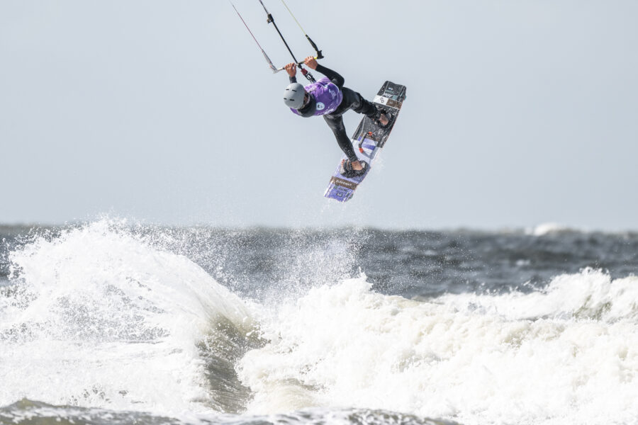 Action pur: Der California GKA Freestyle Kiteboarding World Cup findet in diesem Sommer erstmals auf Borkum statt. © California GKA Freestyle Kiteboarding World Cup