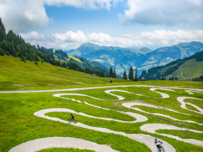 Mountainbiking  Ehrenbachhöhe. © BBAG Kitzbühel